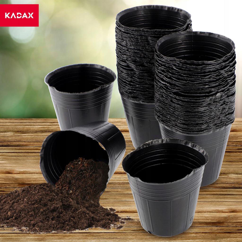 KADAX 100 производственных горшков диаметром 6 см для выращивания рассады