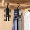 Multifunctional Tie Rack Belt Hanger Organizer for Closet Wardrobe Storage