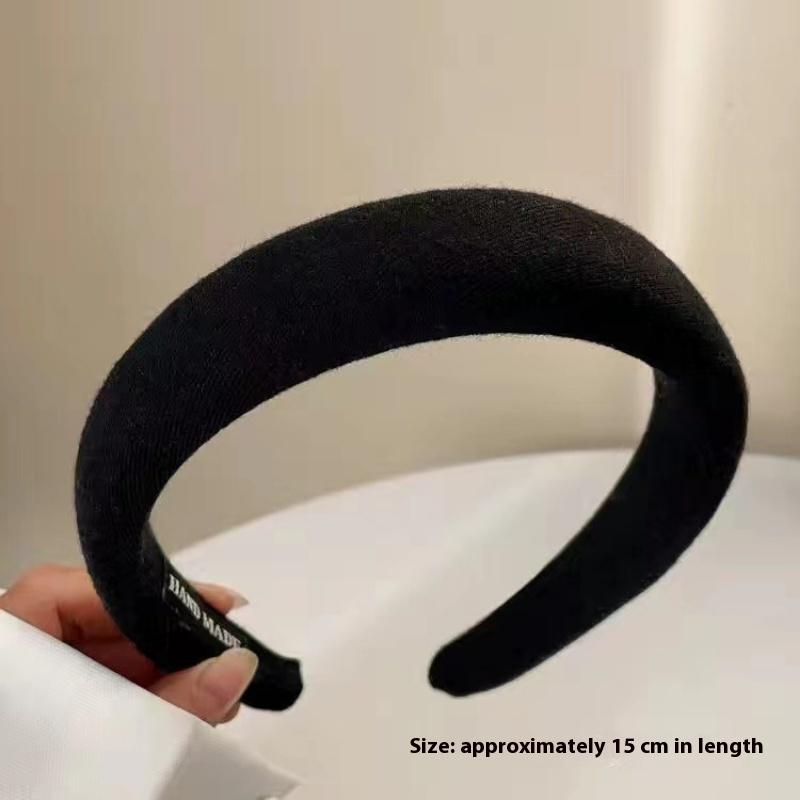 Высокая заколка для волос, губчатая повязка на голову, широкополая, женская, на все случаи жизни, популярная в сети, для выхода в свет, для умывания лица, повязка для прижимания волос, головной убор