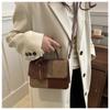 Small Handbag with Niche Design for Women, Winter New Fashionable Commuting Small Square Bag with High Aesthetic Sense, Shoulder Bag