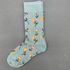 Женские носки унисекс из чесаного хлопка Happy Socks Вишня Клубника