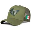 Unisex Mexican Eagle Label Baseball Net Caps Spring and Summer Outdoor Adjustable Casual Hats Hip Hop Hat Sunscreen Hat