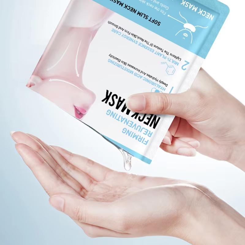 1/5/10 шт. Маска для шеи с гиалуроновой кислотой Коллагеновые подтягивающие маски для шеи Питательные Осветляющие Красота Увлажняющие Уход за кожей шеи