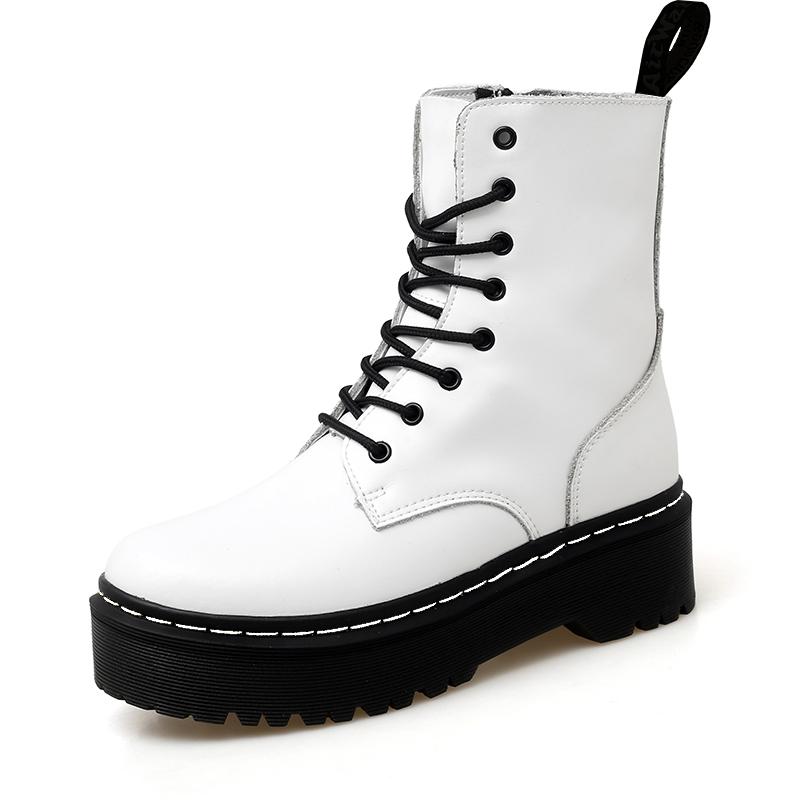 Модные женские и мужские увеличенные ботинки 2024 года, модные фиолетовые ботильоны из натуральной кожи для женщин, повседневная роскошная обувь для мотоциклистов, теплая зимняя обувь