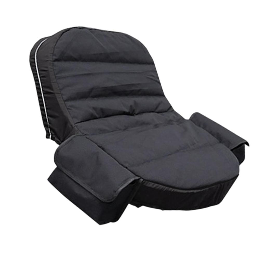 Riding Lawn Mower Seat Cover Oxford Cloth Practical Non Slip Lawn Mower Accessory Elastic Band Waterproof Universal Seat Cushion