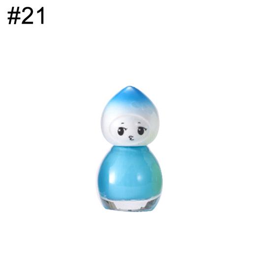 Дизайн куклы прозрачный детский лак для ногтей быстросохнущий долговечный лак