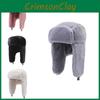Ushanka Plush Thick Hat Winter Outdoor Ear Protection Cap Warmth Gift Windproof