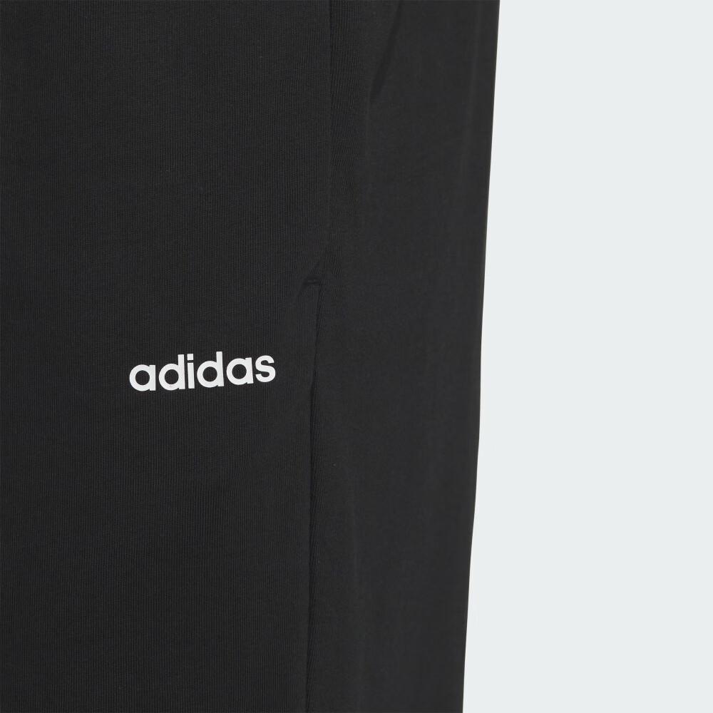 adidas Однотонные эластичные спортивные повседневные шорты со средней талией, мужские низы, черные JP2078