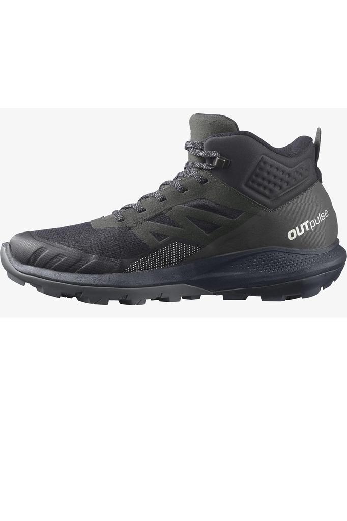 Обувь OUTPULSE MID Ice cm [Salomon] Походные/Треккинговые GORE-TEX Мужские Черный/Эбеновый/Ванильный 25.0