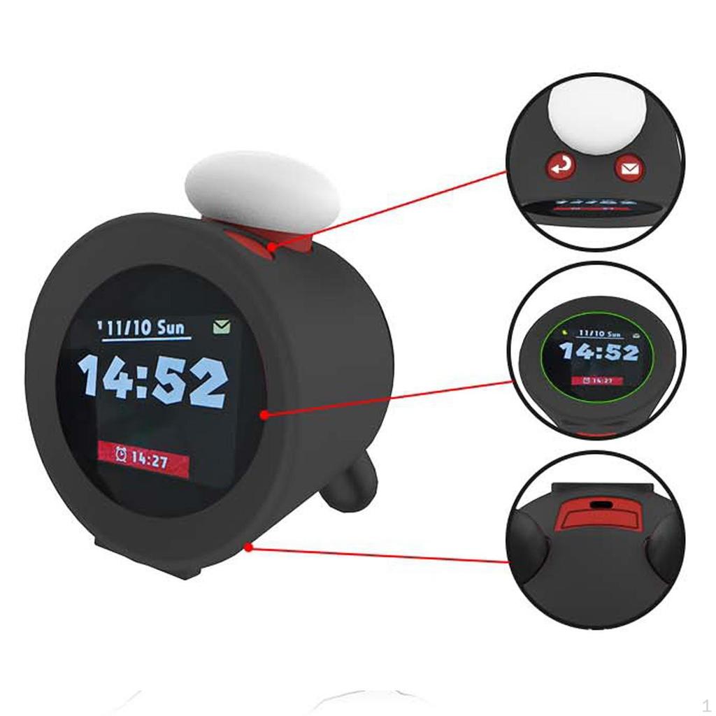 Alarm Clock Silicone Case Electronic Accessories Dustproof Sleeve Anti Scratch Protection