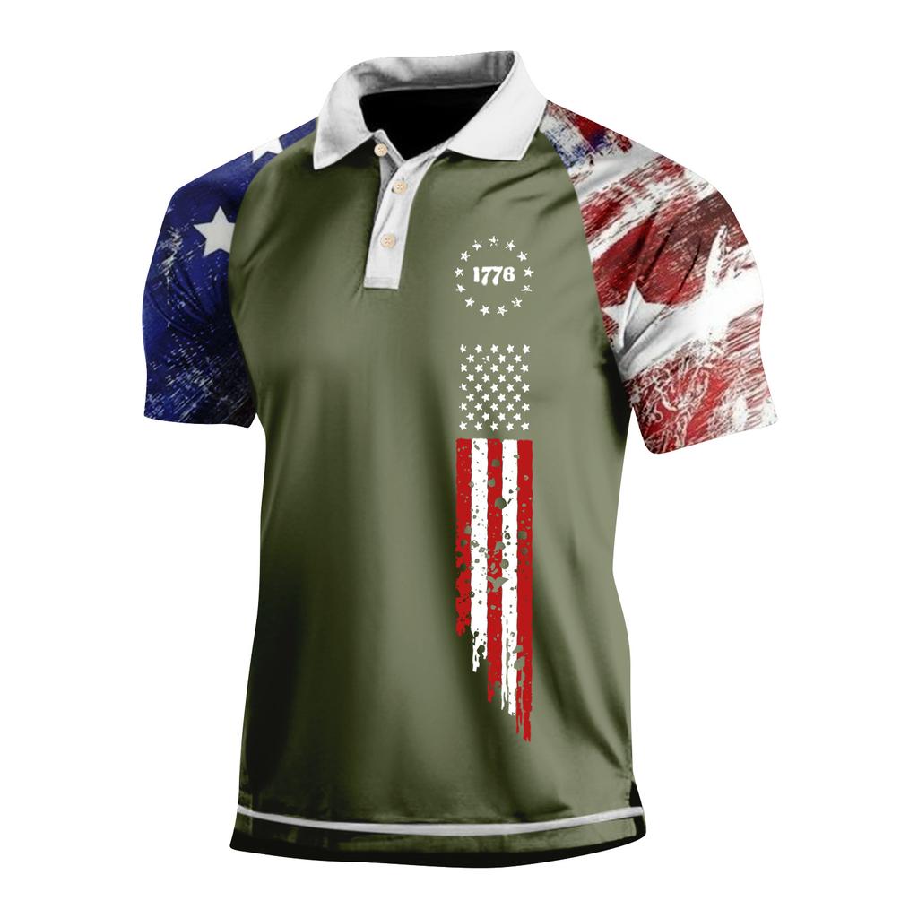 Мужская летняя дышащая рубашка с короткими рукавами и культурой отдыха