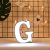 Креативные светодиодные фонари с буквами, ночник, пластиковые английские буквы, свет, декор лампы