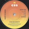 7inch Record GARY'S GANG - Keep On Dancin' SCBS7109 CBS 1979 UK Soul/Funk Used