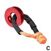 55000lbs Outdoor Off-road Vehicle Winch Rope Synthetic Soft Shackle Set Rugged Rescue Snatch Shackle With Protective Sleeve