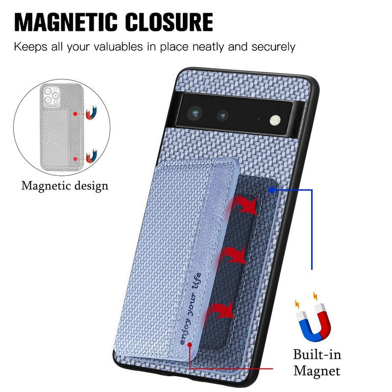 Чехол-кошелек со слотами для карт для Google Pixel 8 7 7 Pro Pixel 6 6 Pro, держатель-подставка, задняя крышка для мобильного телефона для Google Pixel 7A 6A