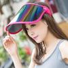 Visor UV-blocking sun cap (red) / UV-blocking hat