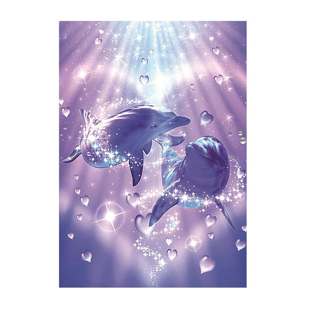 Набор для алмазной живописи Panta Store, набор для вышивки 5D, набор для вышивки крестом из драгоценных камней, мозаика с животными, 3D круглый бриллиант