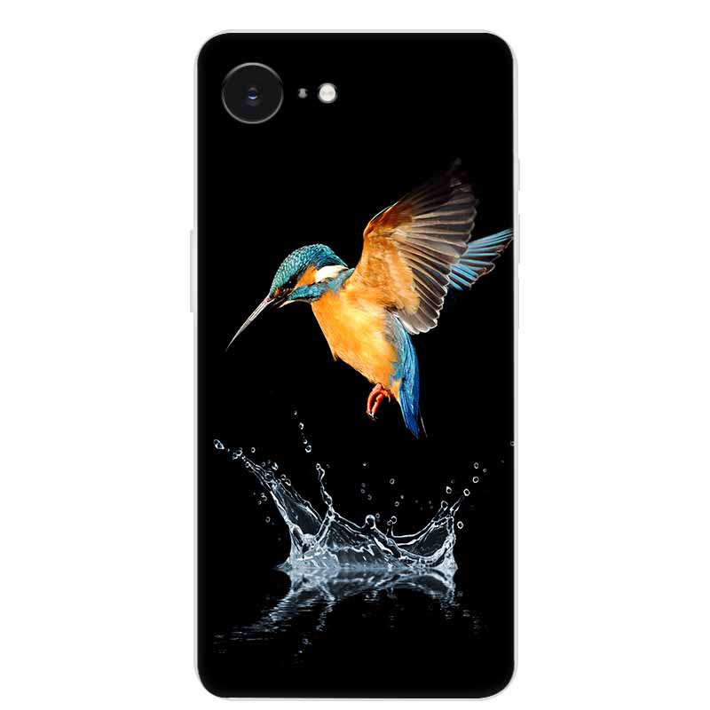 Для iPhone 16e 2025 Чехол 16 e Coque Прозрачный Силиконовый ТПУ Мягкий Чехол для Телефона Для iPhone 16 Plus Pro Max Задняя Крышка Чехол