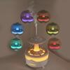 Rotating Essential Oils Diffuser with Air Humidifier Umbrella Raindrop Aroma Diffuser Jellyfish Christmas RGB Night  Lights
