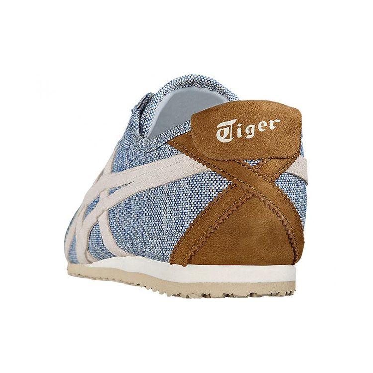 ONITSUKA TIGER Mexico 66 Удобные Низкие Повседневные Кроссовки Унисекс Синие D610N-4099