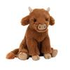 Jellycat Животные с фермы Корова Кали Успокаивающая кукла Плюшевая кукла Высота 20 см