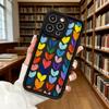 Яркие Сердечки Мягкий ТПУ Чехол для Телефона для iPhone 17 16 15 14 13 12 11 Pro Max Plus Ударопрочный Противоскользящий Чехол
