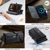 CaseMe Кожаный чехол-книжка для iPhone 17 Pro Max 17E Air 16 Plus 16E 15 14 13 12 11 X XS XR SE 2022 8 с длинным ремешком, кошельком на молнии, обложкой для нескольких карт