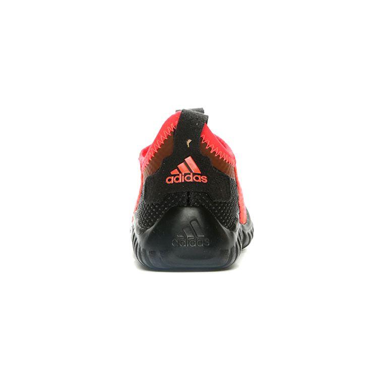 adidas Летние повседневные дышащие кроссовки с низким верхом для бега, детские кроссовки, красные, черные, FU7600