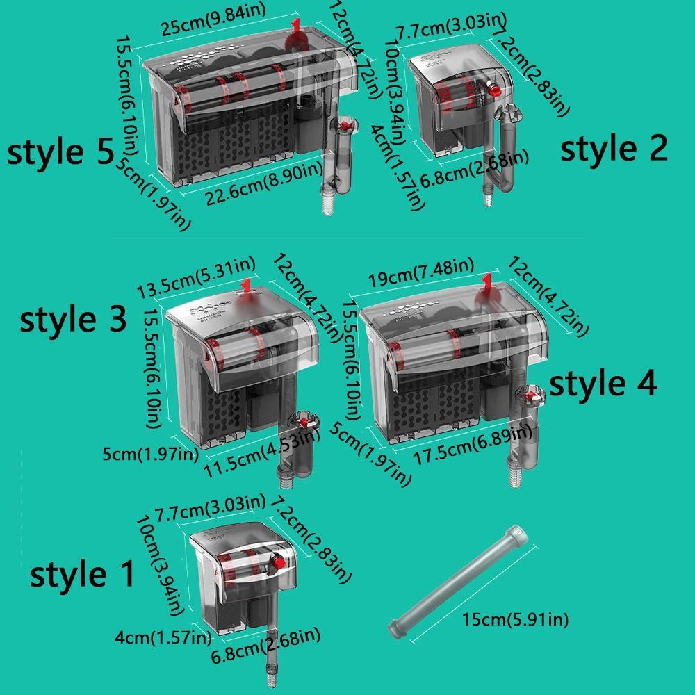 Strong Filtration Water Purification Pump Silent Operation Wall-Mounted Filter Water Circulation