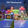 90M Permanent Outdoor Lights APP Smart RGBIC Eaves LED Lights Full House Party Daily Lighting Christmas Holiday Decorations