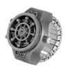 JEWELRYWE Ring Watch Watch Ring Business Fashion Waterproof Flip Up Cover Number Dial Sports Quartz Ring Watch Stainless Steel