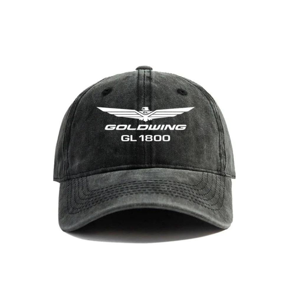 2026 Goldwing GL1800 Baseball Cap Distressed Hats Cap Men Retro Outdoor Summer Adjustable Hat Casual And Versatile