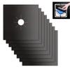 8pcs Heat Resistant 27x27cm Gas Hob Protector Stove Burner Cover Easy Clean