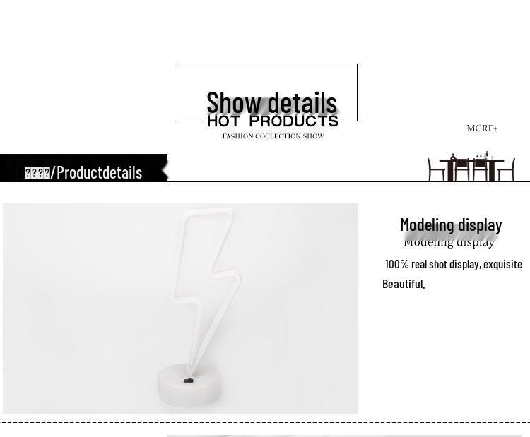 Креативный светодиодный неоновый светильник в форме сердца - Романтичная настольная лампа для декора спальни