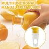 Lemon Juicer Portable Manual Lime Juicer Washable Manual Juices Reamer Tools Screw Top Lemon Juicer With Built-In Filter