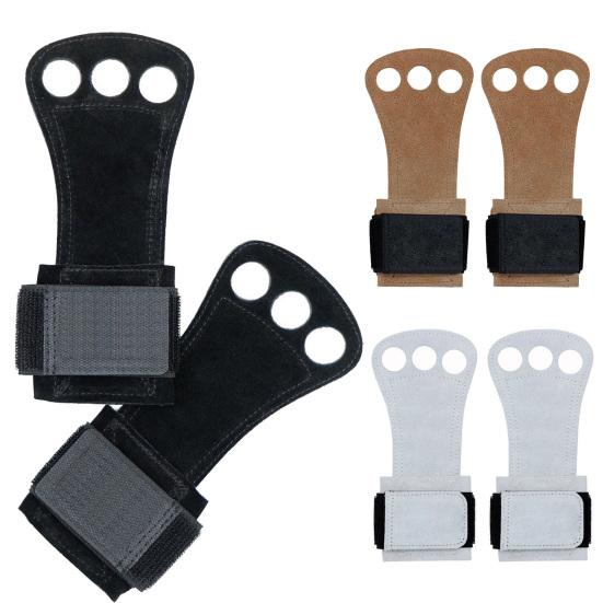 1 пара гимнастических накладок для рук с застежкой-липучкой, защита ладони, кистевые ремни для пауэрлифтинга