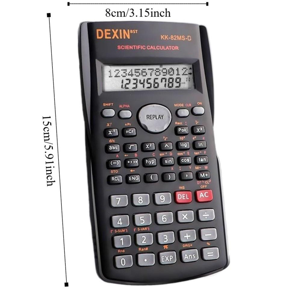 2-Line Screen Scientific Calculator Multifunctional Student Calculator College