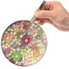 Stress Relief Floral Picky Pad Anxiety Toy Pad Pick Pad Fidget Decompression Toy  for Adults Kids
