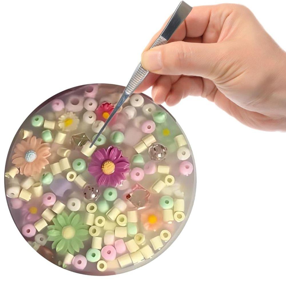 Stress Relief Floral Picky Pad Anxiety Toy Pad Pick Pad Fidget Decompression Toy  for Adults Kids