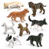 Imitation Dog Detailed Figurines Set Of Eight Featuring Golden Retriever Labrador Husky Shiba Inu And Poodle For Decor Home