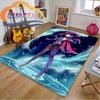 Обои для рабочего стола Cartoon Adventure game carpet3D Print Genshin Impact Floor Mat Living Room Carpet Soft Flannel Play