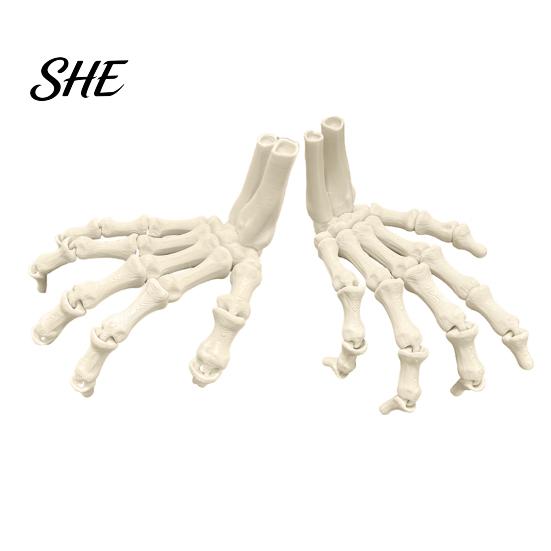Decorative Skeleton Hands for Events Halloween Hands, 3D Printed Hand Bones Model, Realistic Unique Table Centerpieces Spooky Bone Claw Prop