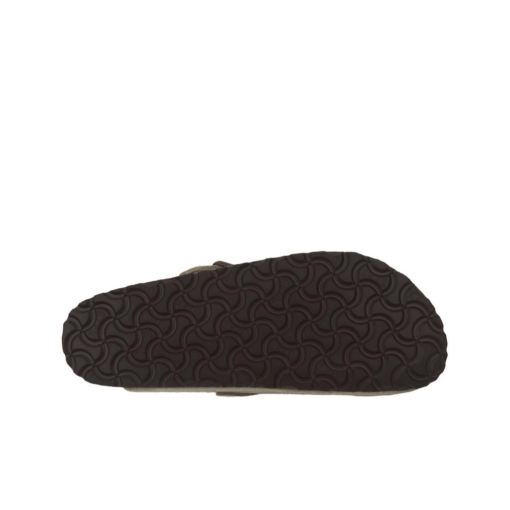 Birkenstock Бостон Мягкая стелька Замша Узкий крой Тауп Унисекс Кроссовки Коричневый 0560773
