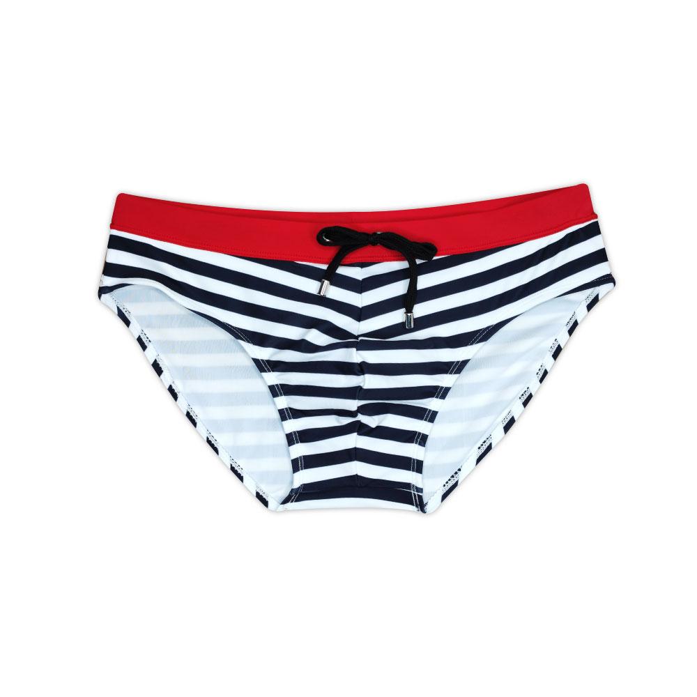 Мужские плавки в полоску с сумкой, роскошные купальники, мужские модные купальники, выносливость