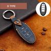 Чехол для автомобильного ключа из натуральной кожи для Nissan SENTRA LIVINA TIIDA MARC KICKS X-TRAIL TEANA J10 J11 T32 Qashqai
