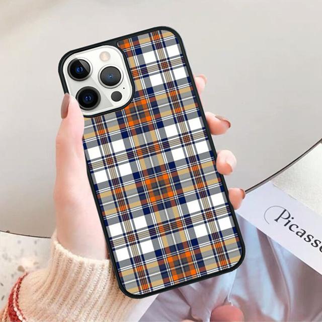 Чехол для телефона Clan Stewart Dress Tartan Plaid для iPhone 17 Air 16 PRO MAX 15 14 PLUS 11 12 13 Задняя крышка Fundas
