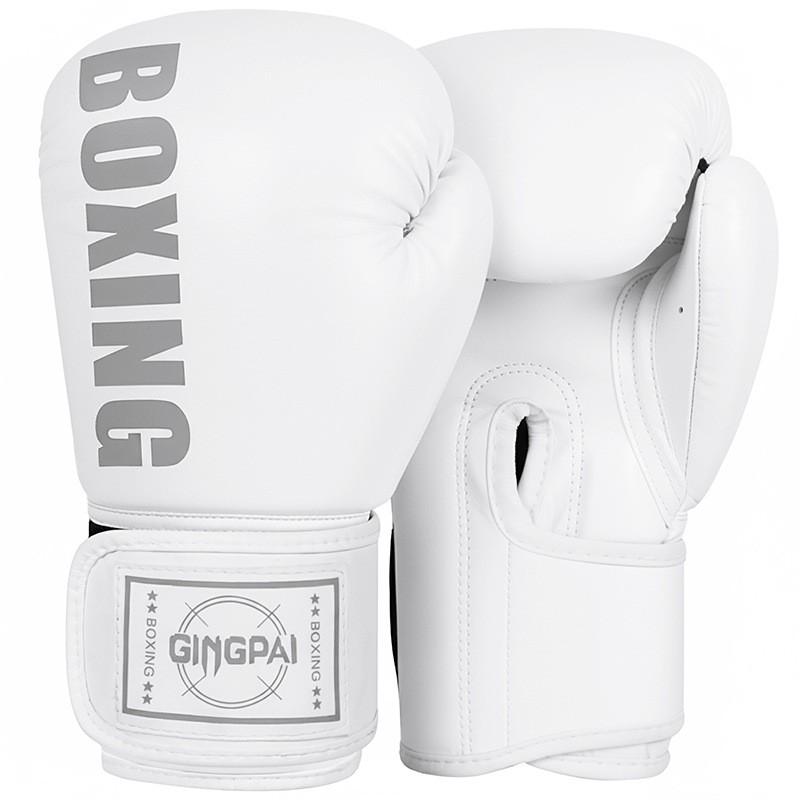 Professional Boxing Gloves Men Women Kids Training Punching Bag Muay Thai Martial Arts PU Leather 6oz-14oz