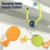 Door Ping Pong Game Indoor Hanging Table Tennis Portable Training Set with 6 Balls Doorway Ping Pong Game Trainer for Kids And Adults