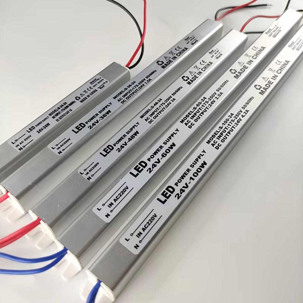 1Pcs AC220V To DC 12V/24V LED Driver Power Supply Lighting Transformer For LED Light Strip Lamp