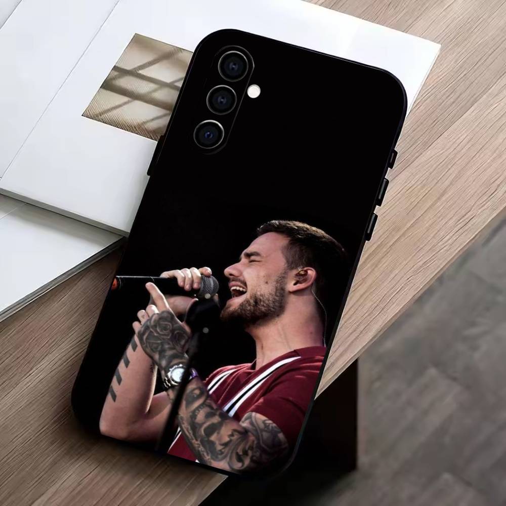 Чехол для телефона певца Лиама Пейна-LP для Samsung Galaxy A73,A72,A71,A70,A53,A52,A51, Мягкий силиконовый черный чехол